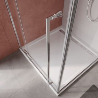 Душевой уголок CEZARES LINER-A-1-90-C-Cr-R правый